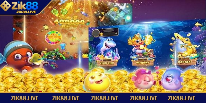Bắn Cá Săn Thưởng - Tựa Game Giải Trí Làm Mưa Làm Gió 2 Điểm hấp dẫn khi tham gia bắn cá săn thưởng tại Zik88